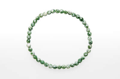 Agate Tree Bead Faceted