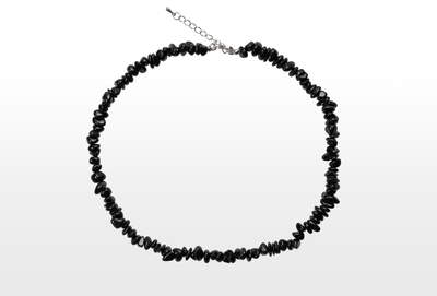 Tourmaline Black AA Chips Necklace