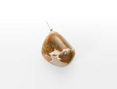 Rhyolite Tumbled Pendant