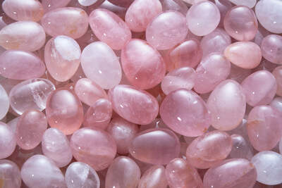 Rose Quartz with Asterism B