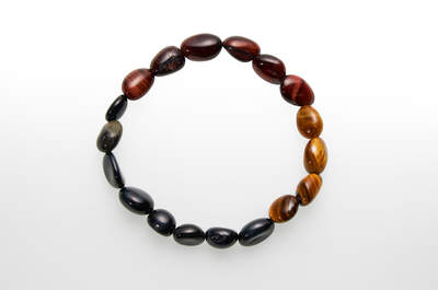 Tiger' Eye MIX (TE+BE+FE) Tumbled