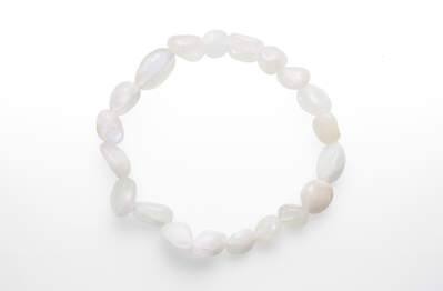 Moonstone White Tumbled