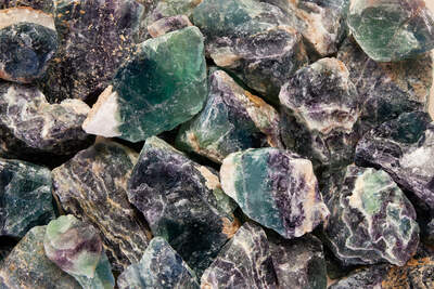 Fluorite Rainbow AA