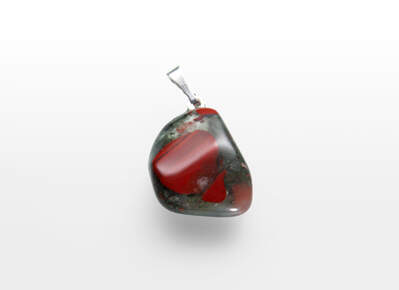 Heliotrope South Africa Tumbled Pendant
