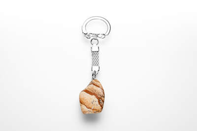 Jasper Picture Key Ring