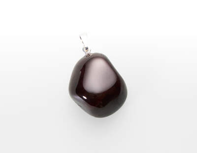 Garnet AA Tumbled Pendant