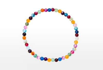 Agate Banded MIX Bead