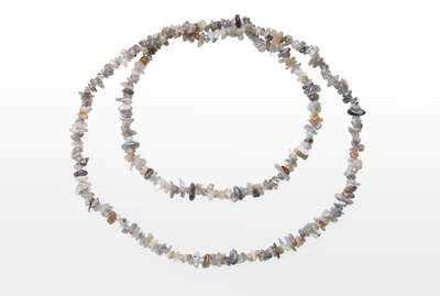 Labradorite Chips Necklace Long