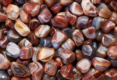 Agate Malawi Coloured