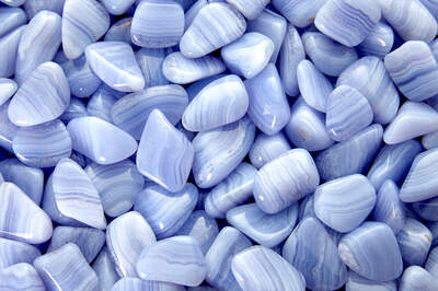 Chalcedony Blue Namibia AA