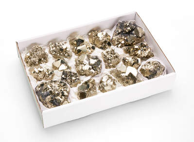 Pyrite Specimen Box