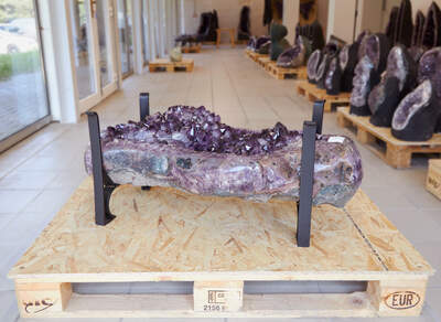 Amethyst Druse Table 158 kg