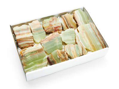 Aragonite Cut Box