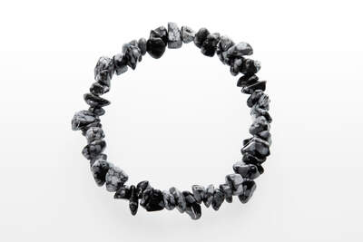 Obsidian Snowflake Chips