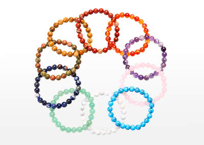 MIX Bead Bracelets 8 mm