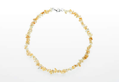 Citrine Chips Necklace