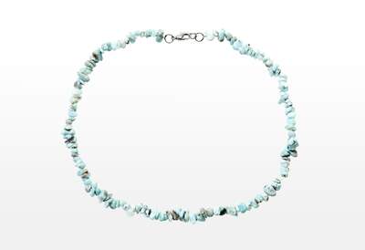 Larimar Chips Necklace