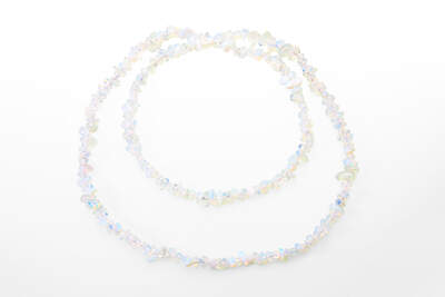 Opalite Chips Necklace Long