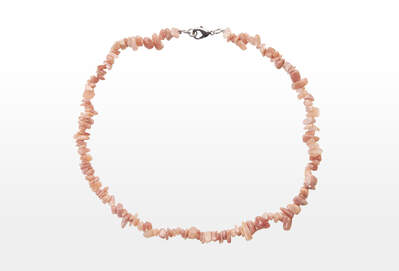 Moonstone/ Sunstone Chips Necklace