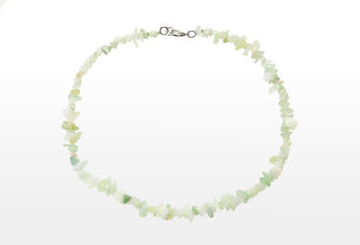 Serpentine/ China Jade Chips Necklace