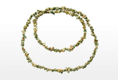 Rhyolite Chips Necklace Long
