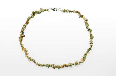 Rhyolite Chips Necklace