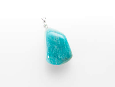Amazonite AA Tumbled Pendant