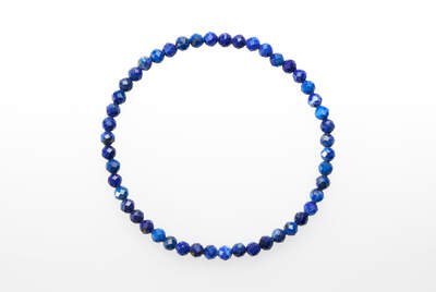 Lapis AA Bead Faceted
