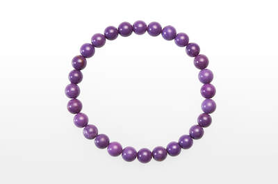 Phosphosiderite Bead