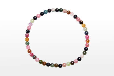 Tourmaline Multicolor Bead