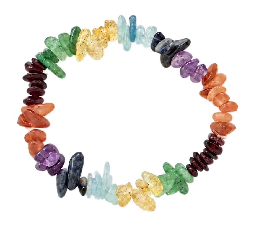 Chakra Chip Bracelet